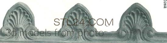 Фризы (FRIESE_1651 -  | 3D model 3DSMAX / OBJ / STL) 3D модель для ЧПУ станка